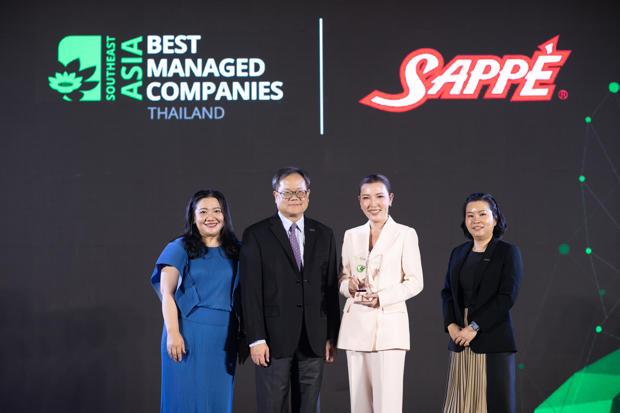 SAPPE บริษัทเอกชนไทยที่มีการบริหารจัดการเป็นเลิศ คว้ารางวัล “Thailand Best Managed Companies 2023” ปีที่ 2  