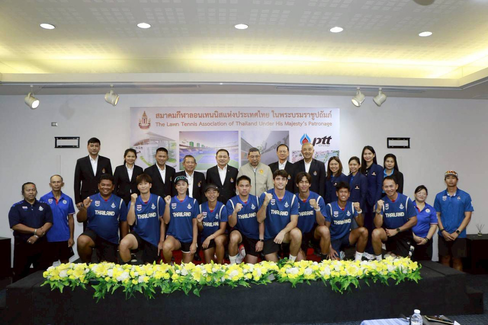 เทนนิสตั้งเป้า 4 เหรียญทองซีเกมส์ "ดร.ณัฏฐ์" ชื่นชมระบบบริหารงานของลอนเทนนิสฯ 