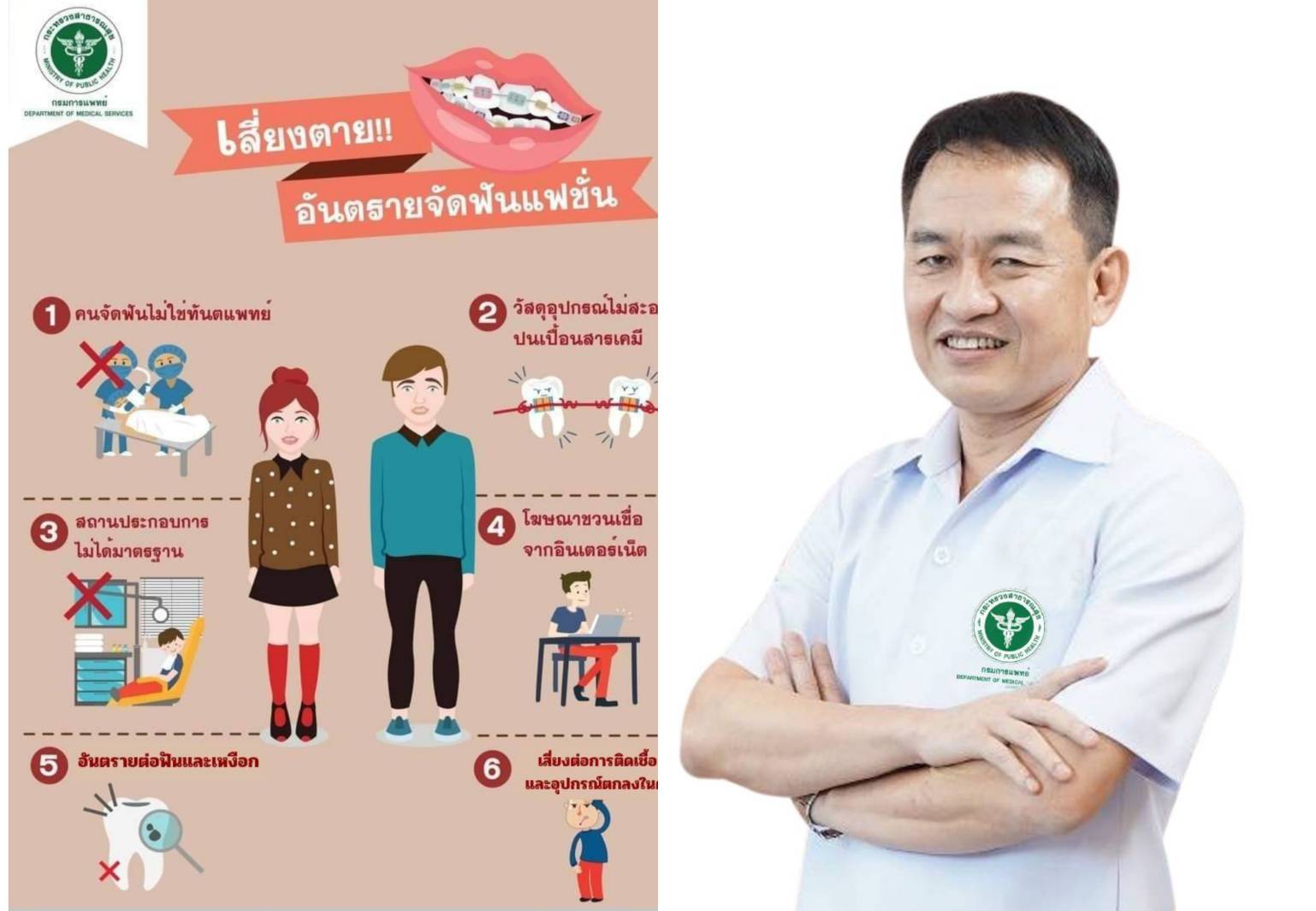 เตือน! วัยรุ่นจัดฟันแฟชั่น กับหมอเถื่อน เสี่ยงติดเชื้อ อันตรายถึงชีวิต