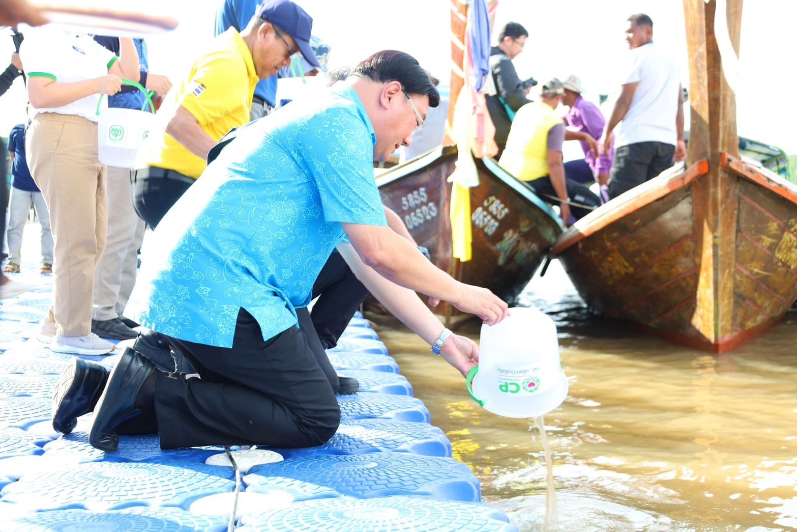 ผู้ว่าสตูลฯ เปิดกิจกรรม “ซีพี ร้อย รักษ์ โลก ฟื้นฟูหญ้าทะเล” ภายใต้โครงการซูเปอร์มาร์เก็ตชุมชนชาวประมงพื้นบ้าน จ.ตรัง-สตูล