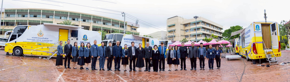 มูลนิธิกาญจนบารมี ร่วม HIDA จัดตรวจมะเร็งเต้านมฟรี เฉลิมพระเกียรติ 73 พรรษา ในหลวง ร.10