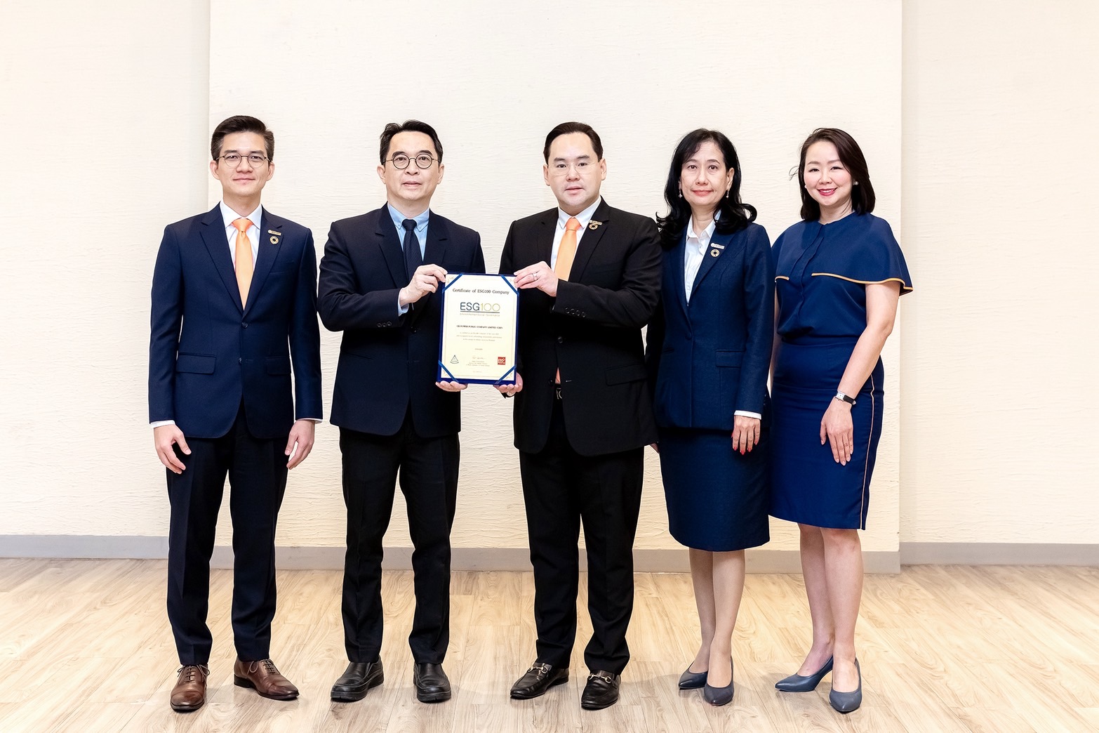 CKPower ติดทำเนียบหุ้น ESG100 ต่อเนื่องเป็นปีที่ 4 สะท้อนความมุ่งมั่นในการดำเนินงานด้าน ESG