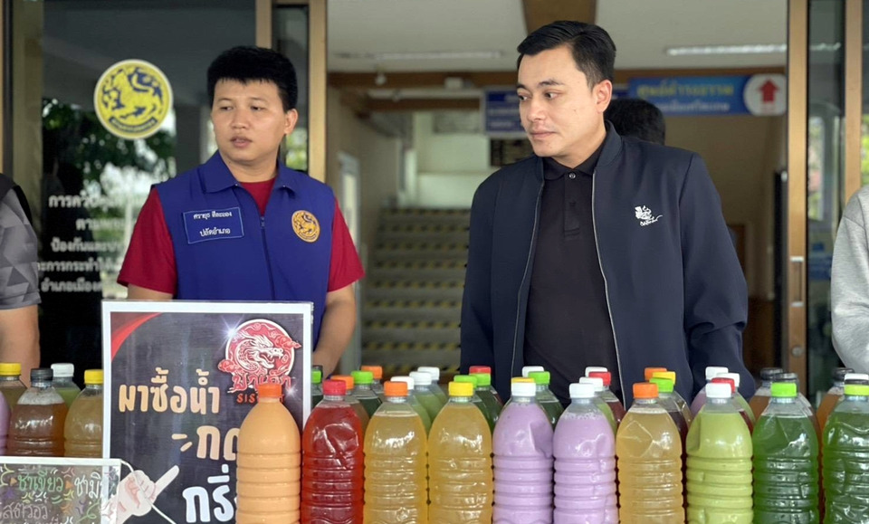 ศรีสะเกษกวาดล้างร้านน้ำท่อมใกล้โรงเรียน รวบ 3 ราย เอี่ยวผลิต-ขายยาเถื่อน