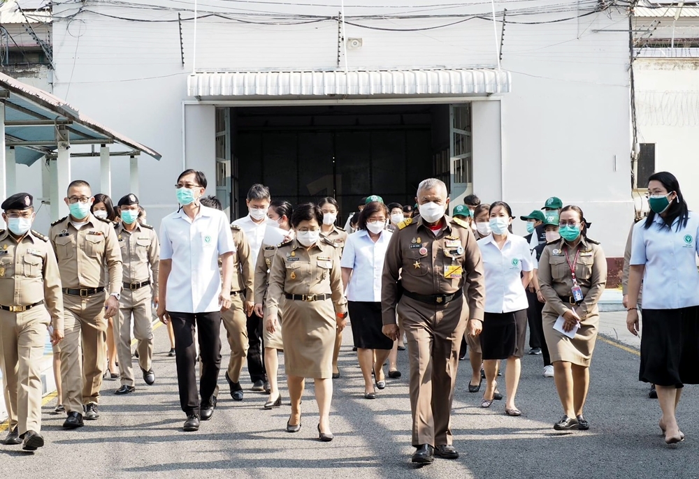 กรมวังผู้ใหญ่ในพระองค์ 904 ตรวจเยี่ยมโครงการราชทัณฑ์ปันสุข ทำความ ดี เพื่อชาติ ศาสน์ กษัตริย์  