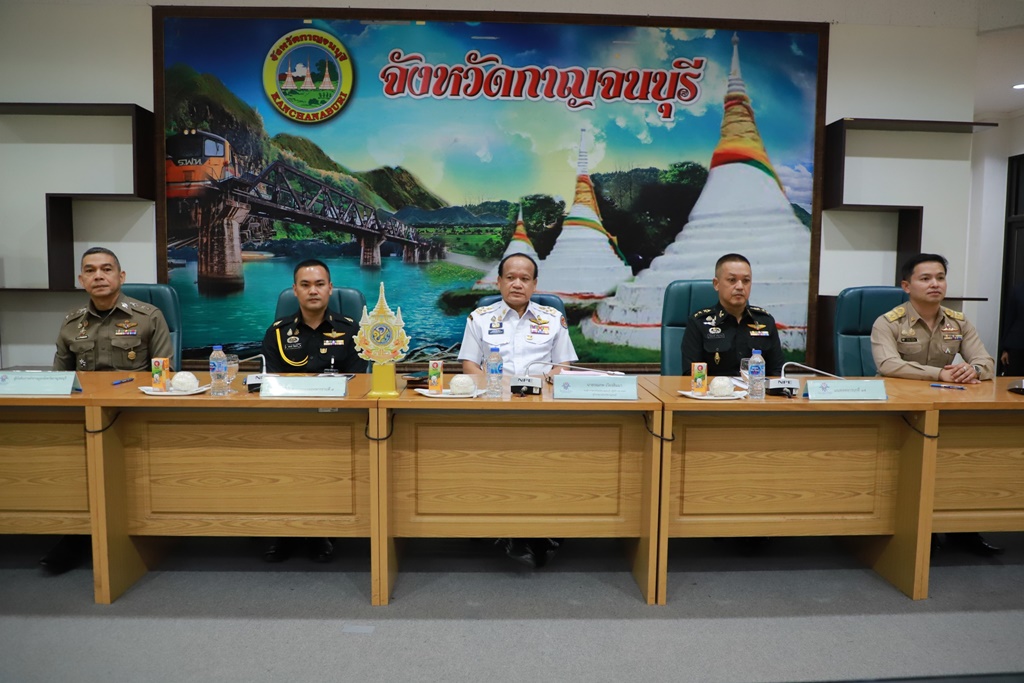 รรท.ผู้ว่าฯกาญจนบุรี ประชุม คกก.-หน.ส่วนราชการ ประจำเดือน พ.ย. 