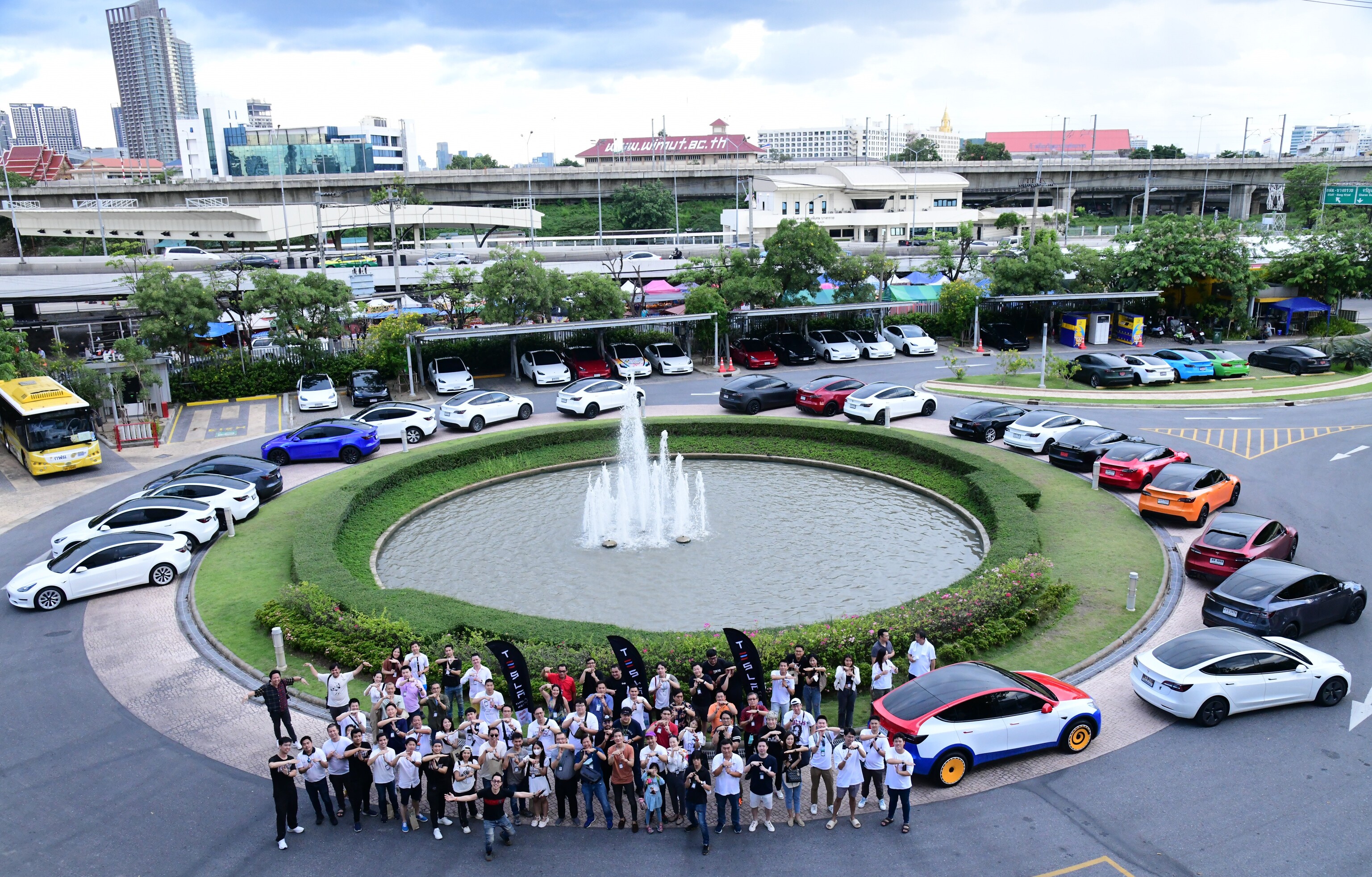 รวมพลสาวก Tesla เปิดประสบการณ์พลังงานไฟฟ้า และสถานีชาร์จ EleX by EGAT