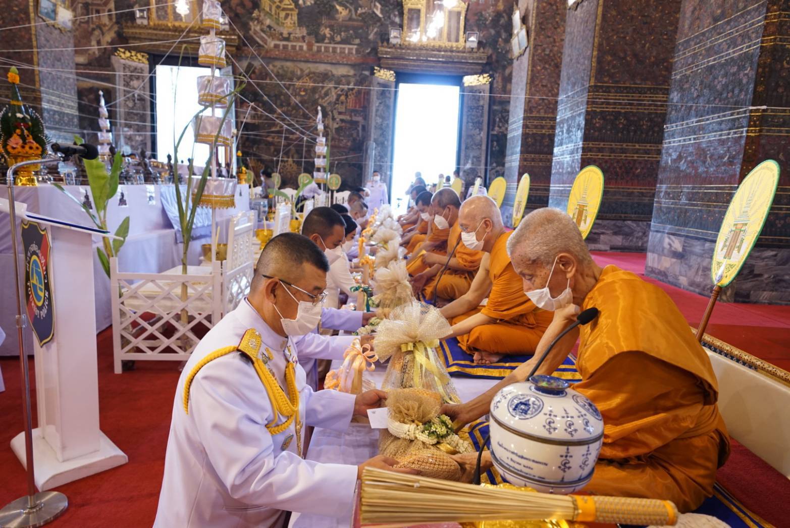 ผบช.ทท.จัดพิธีพุทธาภิเษก พระพุทธนรนาถศาสดา (ออป.)พระพุทธปฏิมาประจำกองบัญชาการฯ