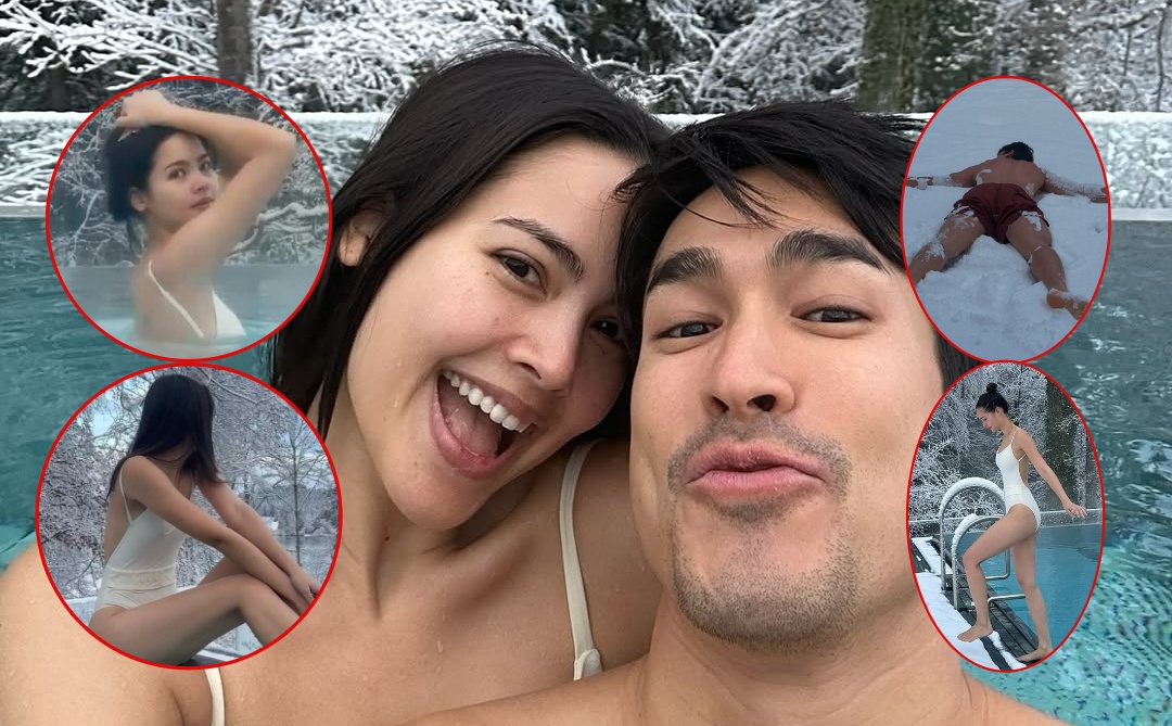หิมะแทบละลาย! "ณเดชน์" ควง "ญาญ่า" อวดหวาน - แซ่บ ท้าความหนาว ฉลองปีใหม่