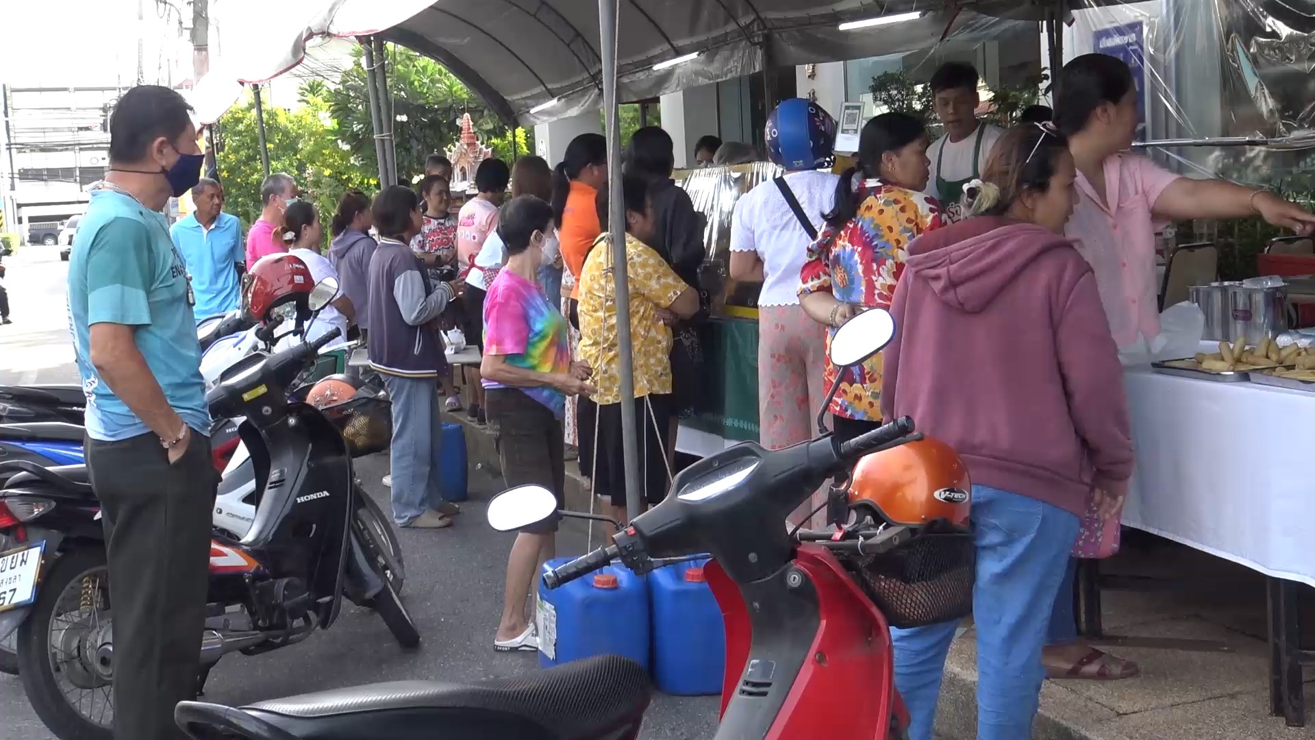 วันแรกเปิดขายอาหารเจโรงแรม5ดาวงขลา ลูกค้าเพียบ