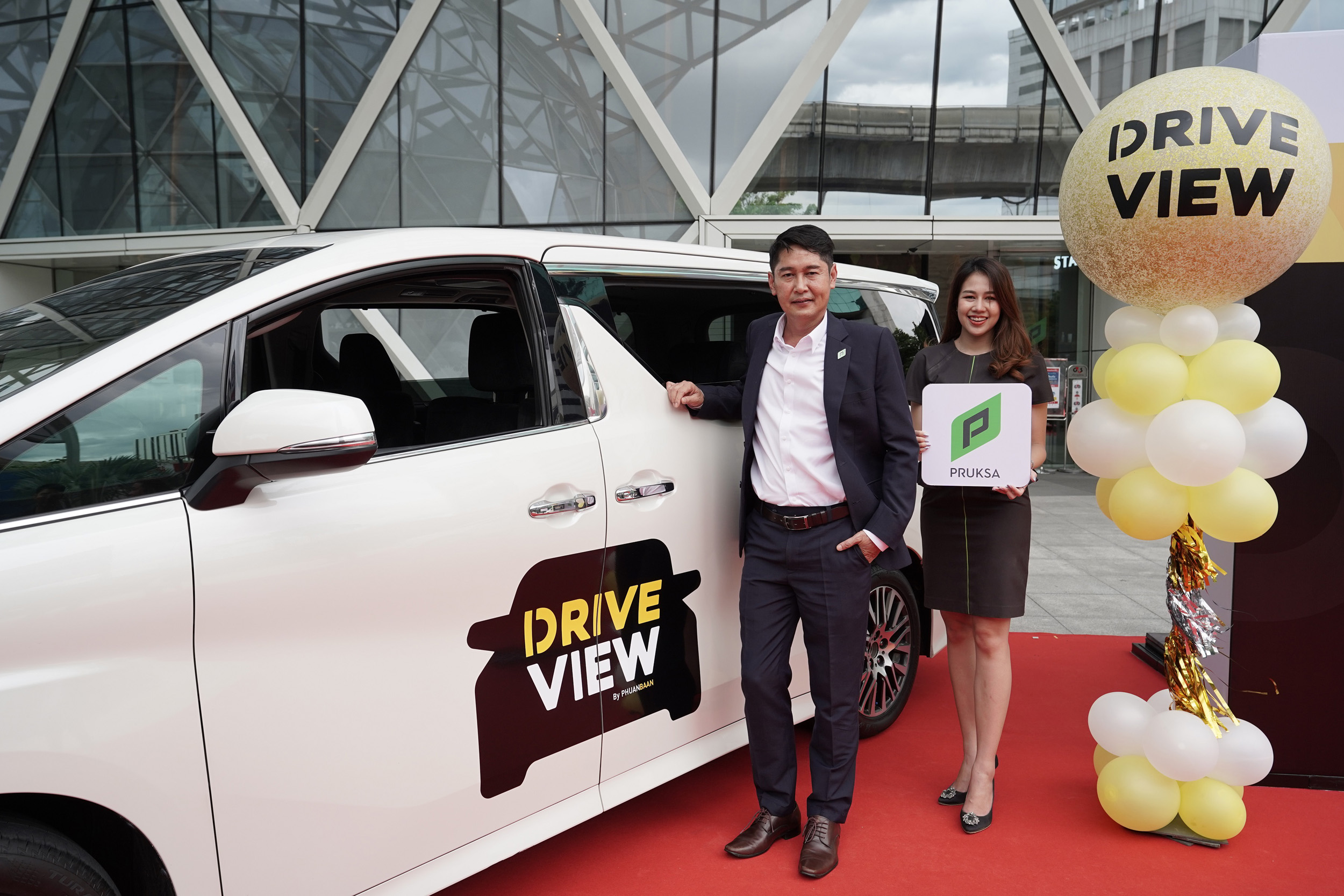  Pruksa Drive View ครั้งแรกในวงการอสังหาฯ บริการคนขับส่วนตัว พาทัวร์ชมทาวน์เฮาส์พฤกษา  