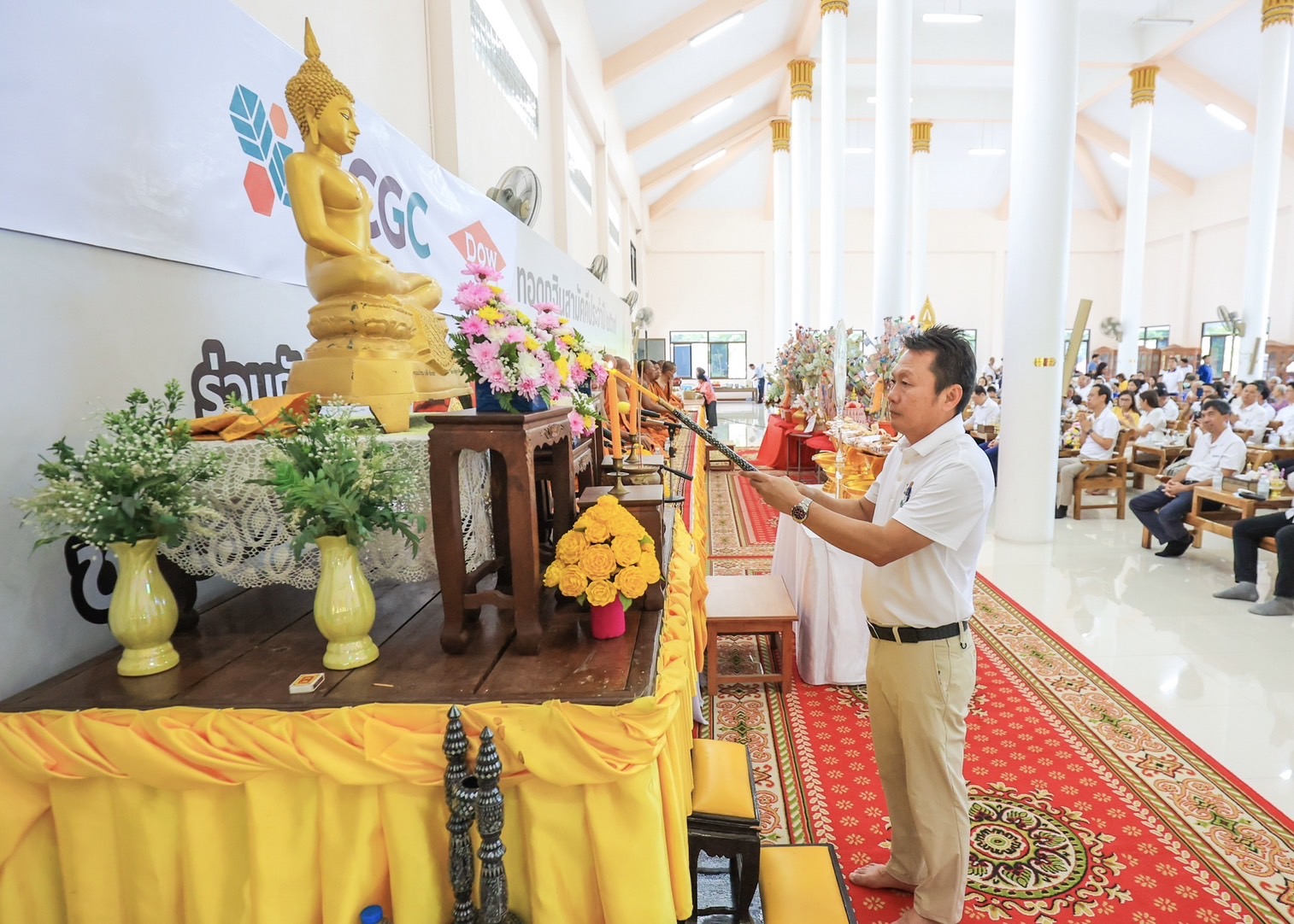 SCGC สืบสานประเพณีทอดกฐินสามัคคี ประจำปี 2567 ออกโรงทานและร่วมบุญงานกฐินฯ กว่า 23 วัด ใน จ.ระยอง