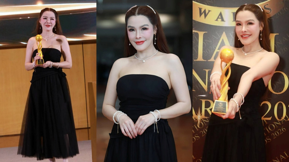 "ดร.ปิ๊งปิ๊ง รภัทร" คว้า International Awards 2026 ดันเพลงฮิต–พรีเซ็นเตอร์ B White 168