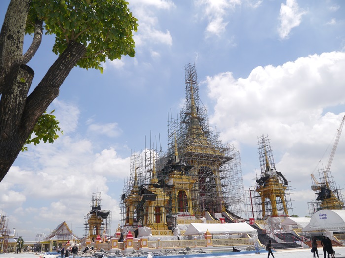ภูมิสถาปัตยกรรมพระเมรุมาศ รัชกาลที่9 เชื่อมโลกและจักรวาล 