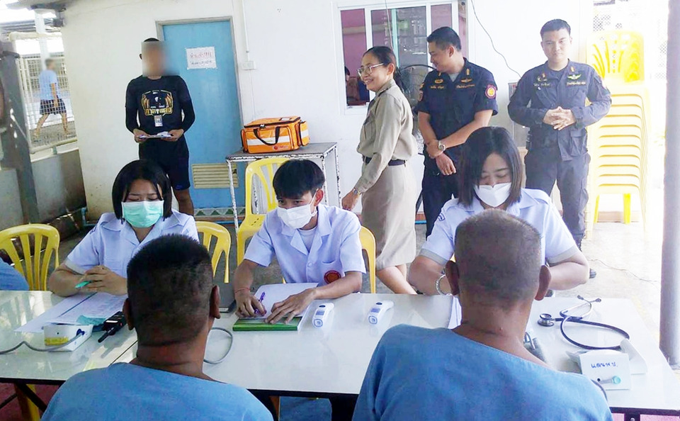 เรือนจำอ่างทองเดินหน้าดูแลสุขภาพเชิงรุก คัดกรองผู้ต้องขังกลุ่มเสี่ยง NCDs 