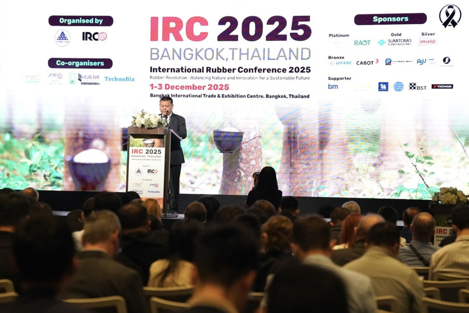 กยท. ดัน “Rubber Revolution” ในเวที IRC 2025 หนุนอนาคตอุตสาหกรรมยางพาราโลกสู่ความยั่งยืน