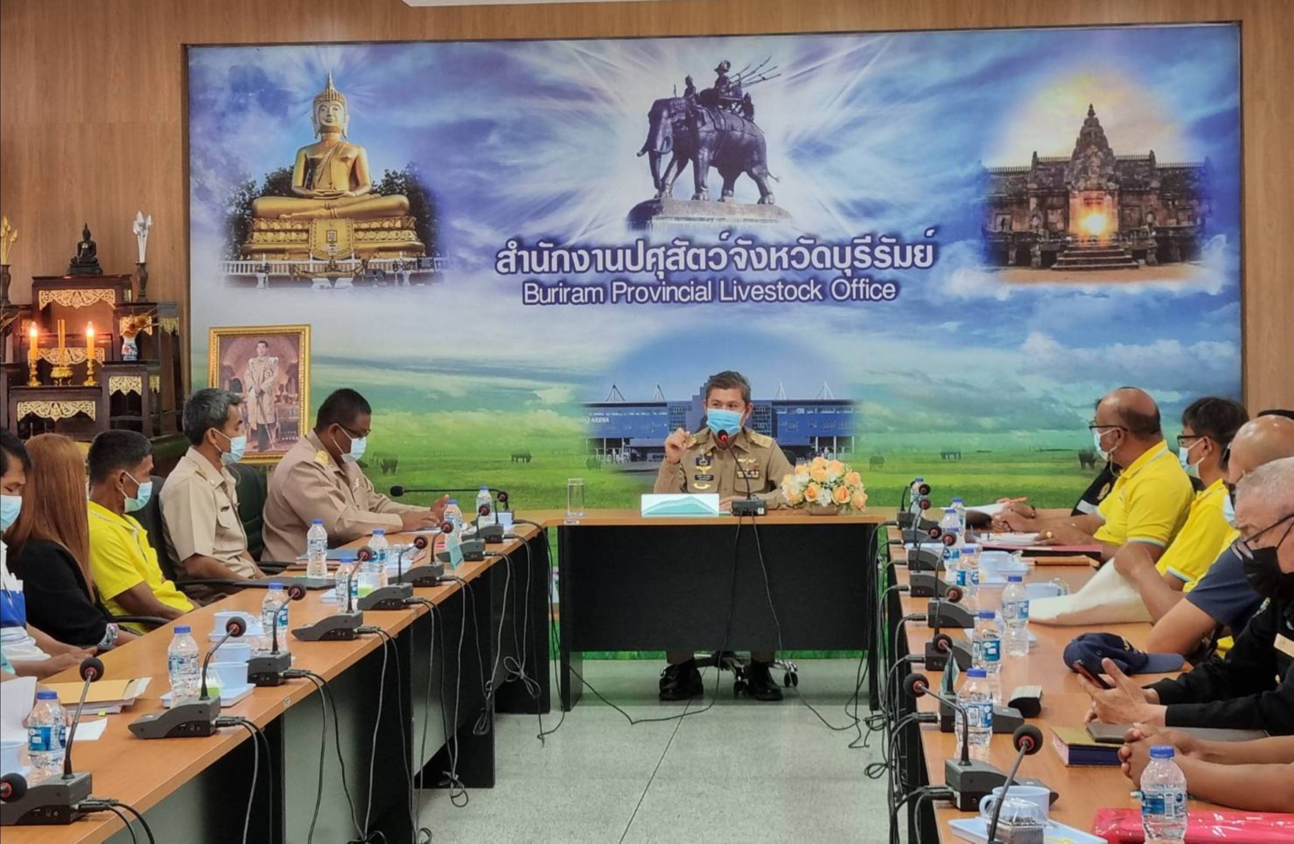 ปศุสัตว์บุรีรัมย์ ลงนามบันทึกข้อตกลง ขอรับเงินอุดหนุนโครงการยกระดับแปลงใหญ่ด้วยเกษตรสมัยใหม่ 