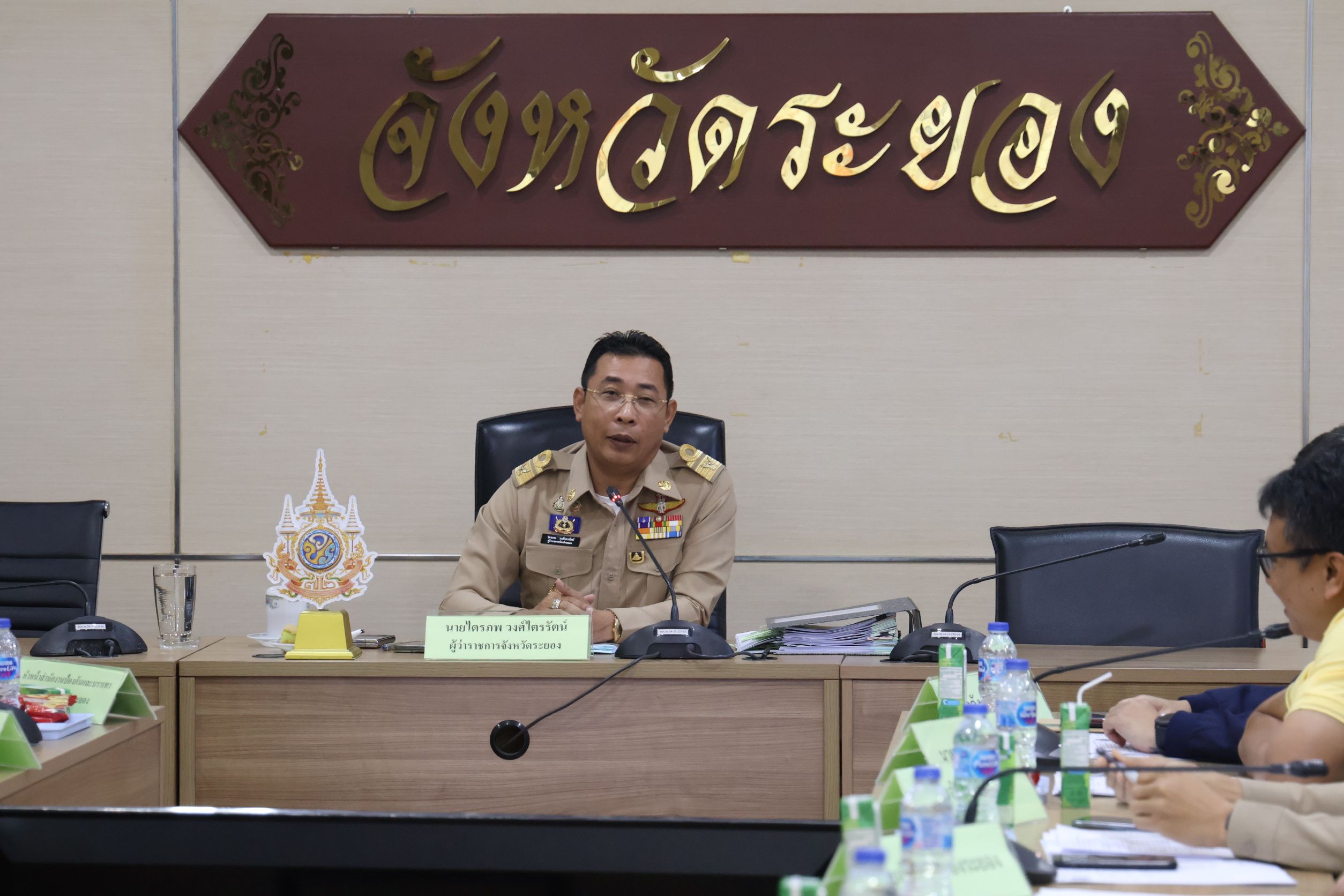 จ.ระยอง ประชุมสรุปผลการเฝ้าระวังและลดอุบัติเหตุทางถนนช่วงเทศกาลปีใหม่ 2567
