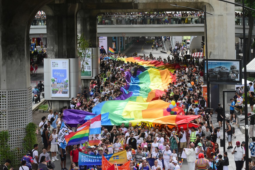 เริ่มแล้ว!! 1 มิ.ย. Bangkok Pride Festival 2024 ฉลองความหลากหลายทางเพศ 