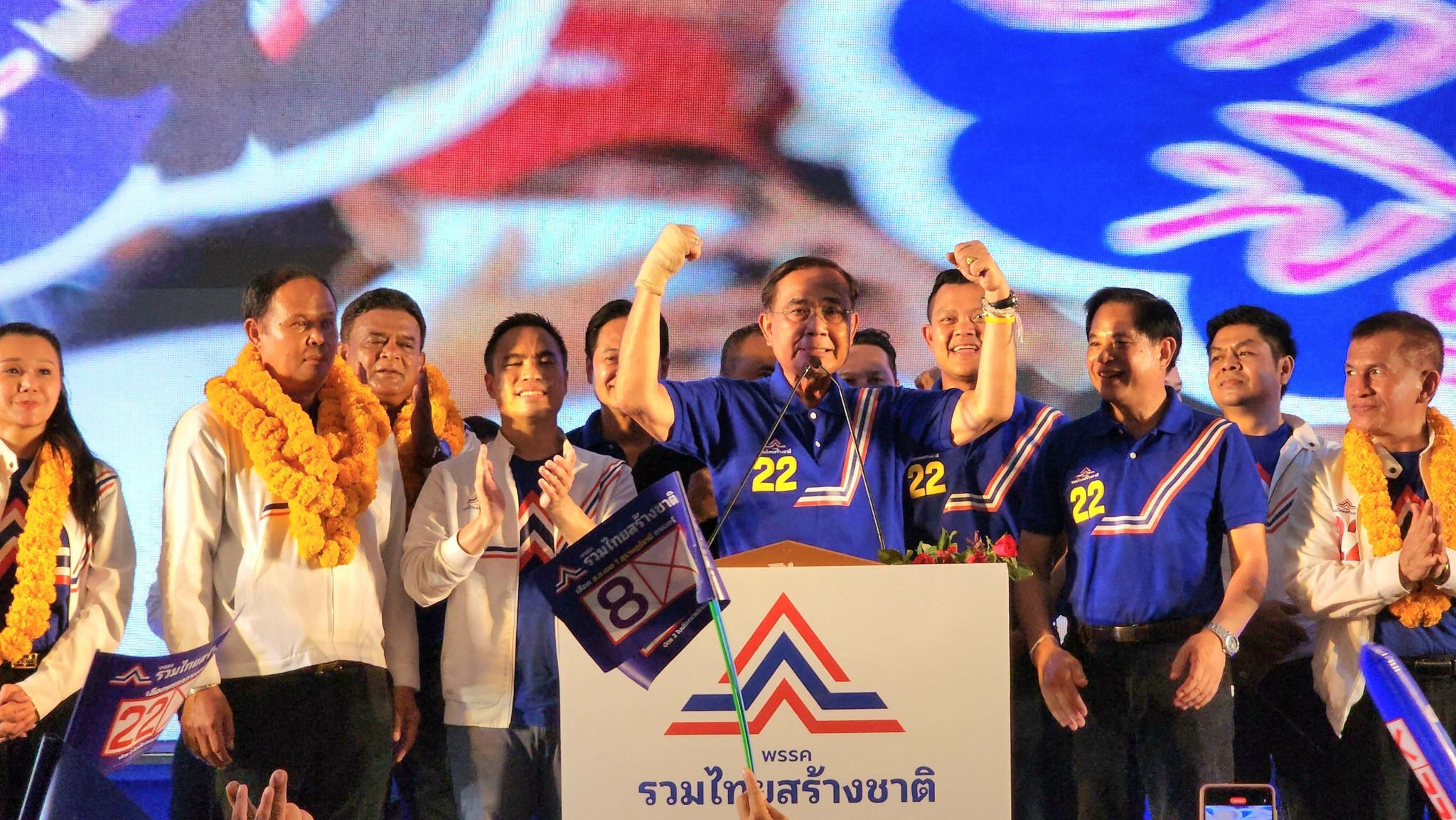เปิดโปรแกรม "บิ๊กตู่" หาเสียงโค้งสุดท้าย ลุยใต้ บิน "กระบี่-พังงา-ภูเก็ต" พรุ่งนี้ กลับมาปราศรัยใหญ่ปิดท้ายที่กทม.12 พ.ค.