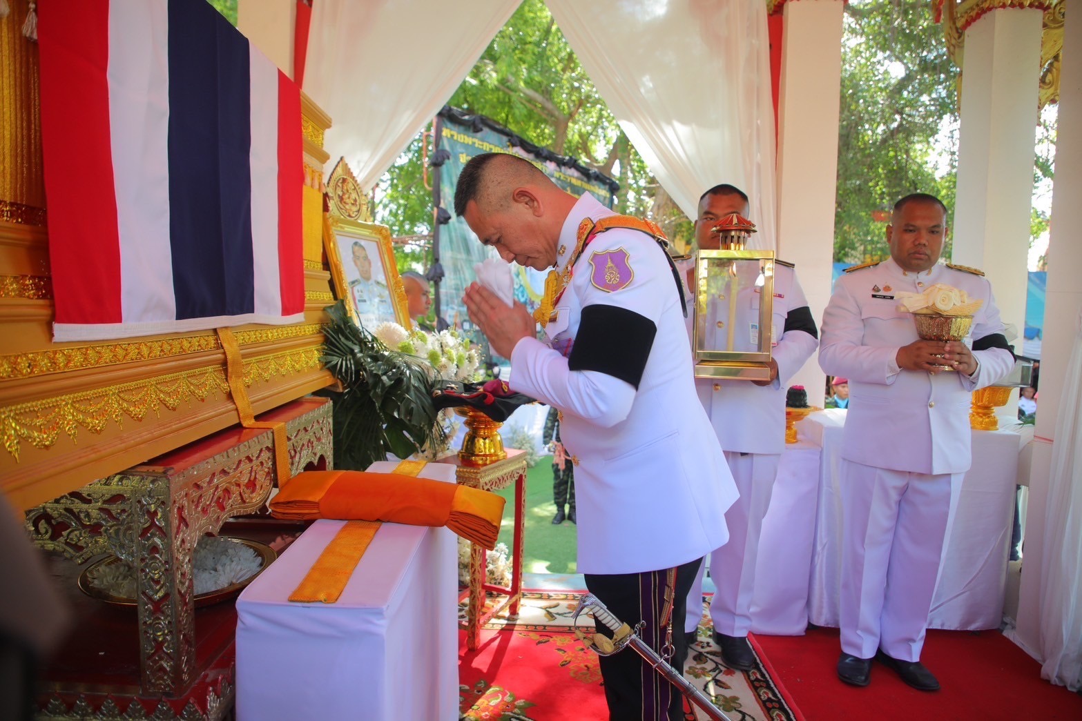 ผู้บัญชาการทหารบก เป็นประธานพิธีพระราชทานเพลิงศพ จ.ส.อ.ธนศักดิ์ บัวขาว