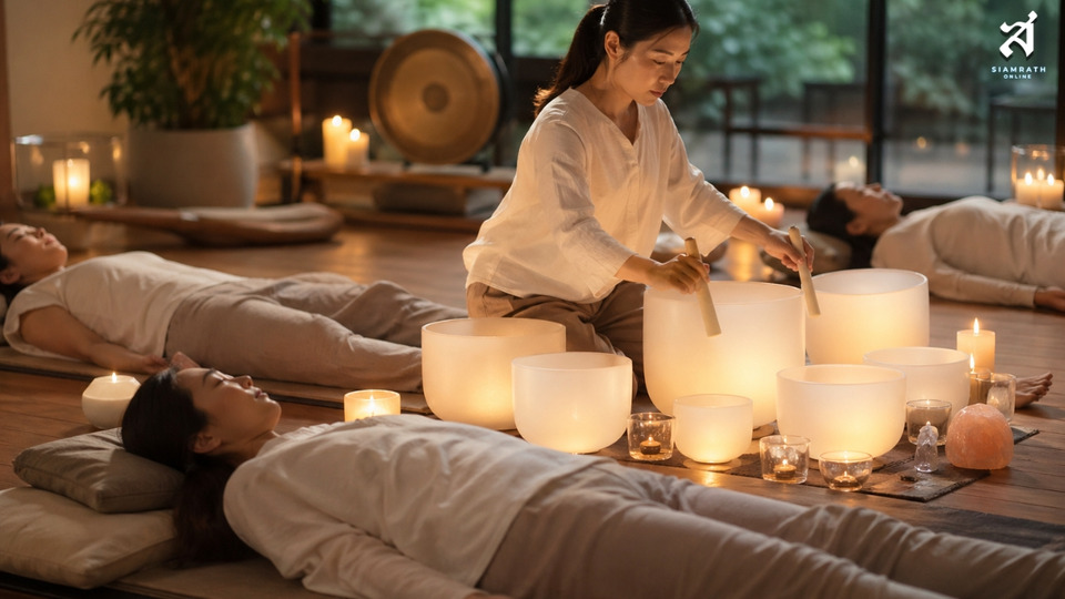 ทางลัดกู้ร่างพัง! “Crystal Singing Bowl” เทรนด์เสียงบำบัดคนเมือง แก้นอนไม่หลับ-ฟื้นสมาธิ