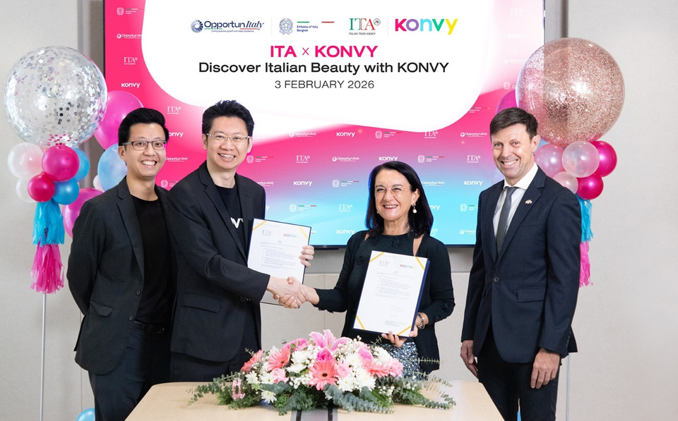 KONVY จับมือ ITA ดันสินค้า Made in Italy เสิร์ฟนักช้อปไทยตลอดปี 2026