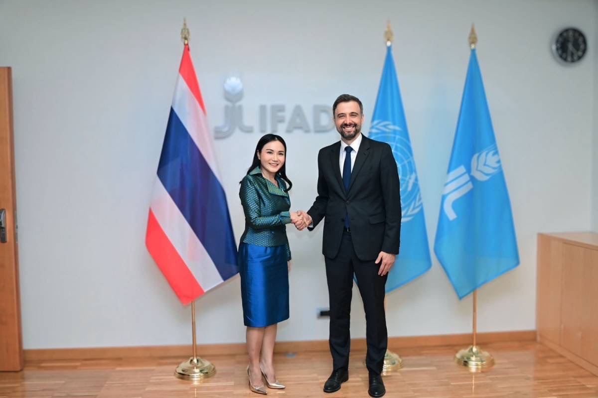 "นฤมล" ลงนามข้อตกลงตั้งสำนักงาน IFAD ประจำภูมิภาคเอเชียและแปซิฟิกในประเทศไทย​