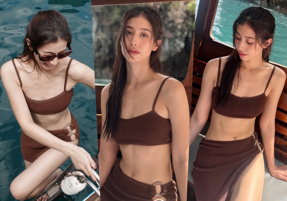 "มิ้นต์ ชาลิดา" ปล่อยเซ็กซี่เบาๆ ผ่านทูพีซ อวดเอวบาง