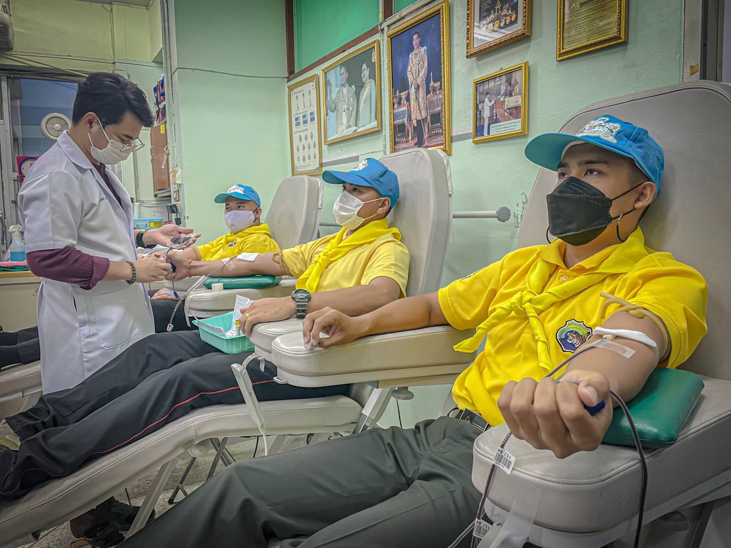 We Donate Blood กองพันทหารปืนใหญ่ที่ 4  ชวนทหารจิตอาสาบริจาคโลหิต