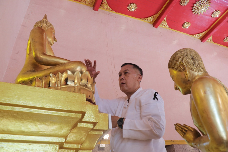 วัดศรีจุฬามณี จัดงาน "ปิดทองหลวงพ่อสมปรารถนา"อสืบสานประเพณีและสร้างความสามัคคีในชุมชน