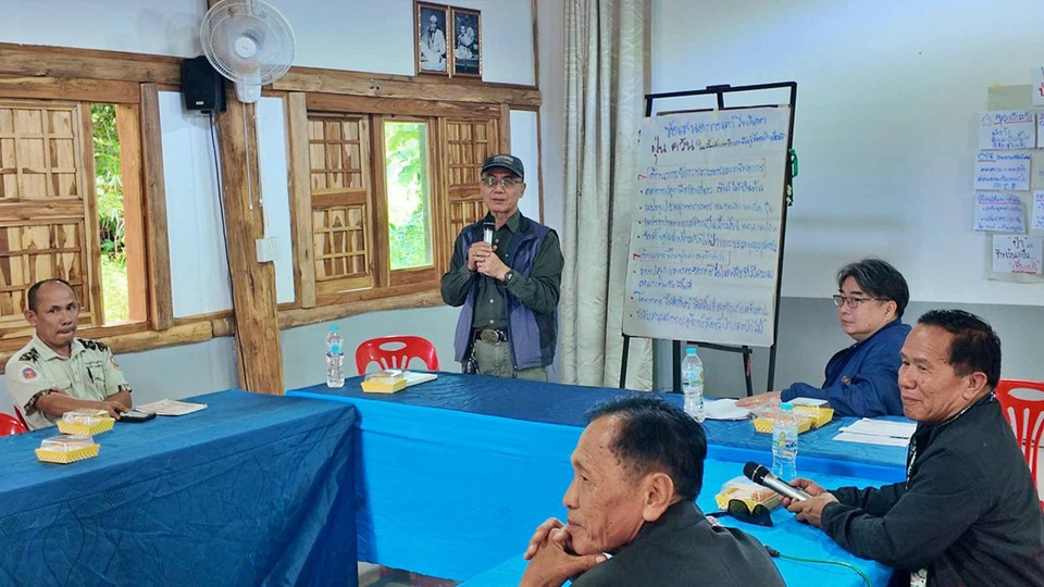 สภาลมหายใจพะเยา อบรมแกนนำ-เครือข่าย เข้มรับมือไฟป่า-ฝุ่น PM2.5 ในเขตเวียงลอ