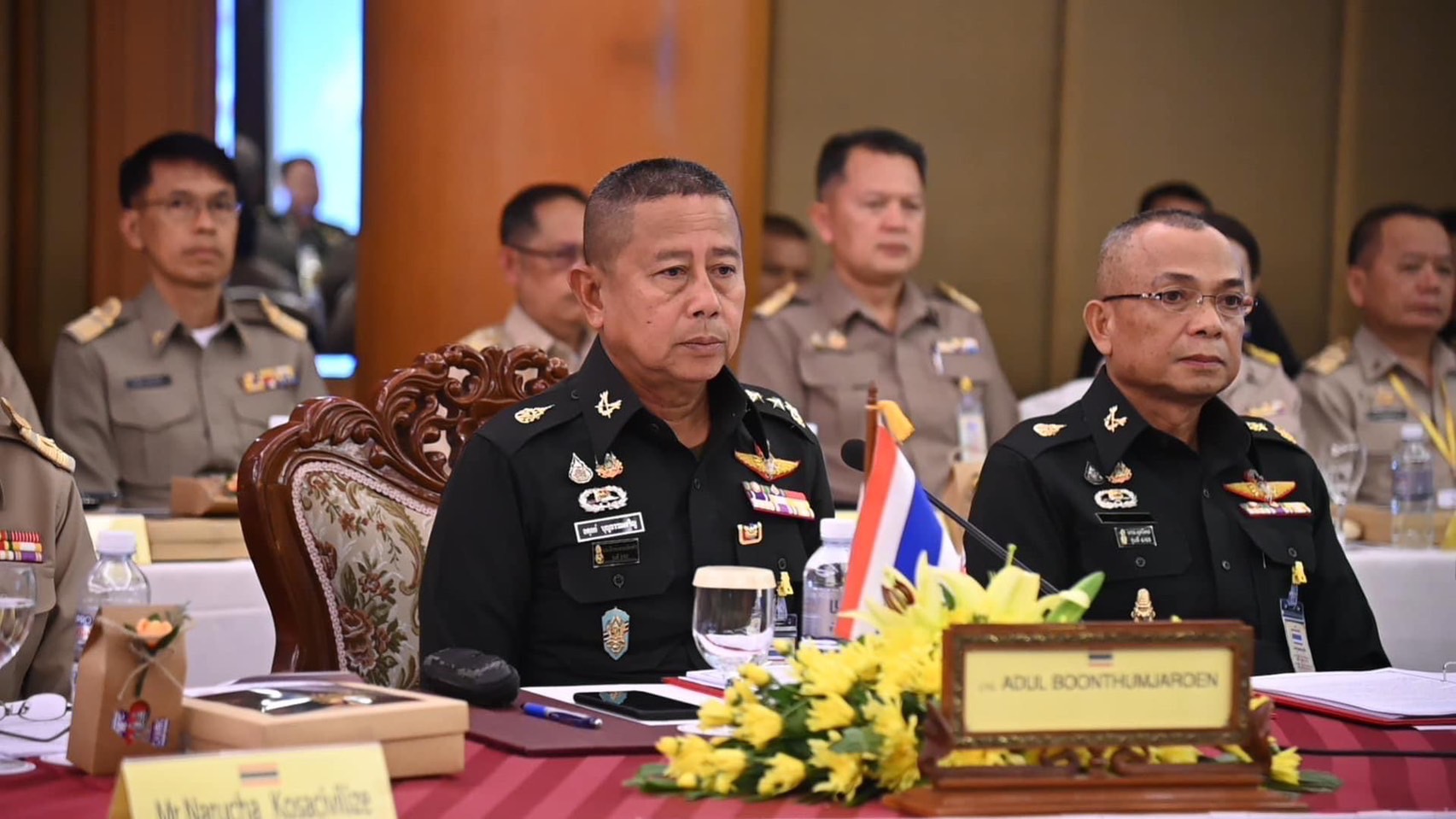 แม่ทัพภาคที่ 2 นำผู้ว่าฯหลายจังหวัดประชุมคณะกรรมการชายแดนส่วนภูมิภาค (Regional Border Committee : RBC) ไทย - กัมพูชา