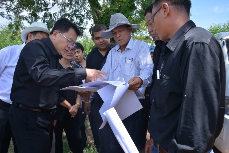เลขาธิการ ส.ป.ก. ลงพื้นที่ ติดตามพื้นที่ยึดคืน เนื้อที่ 690 ไร่ จังหวัดสระแก้ว