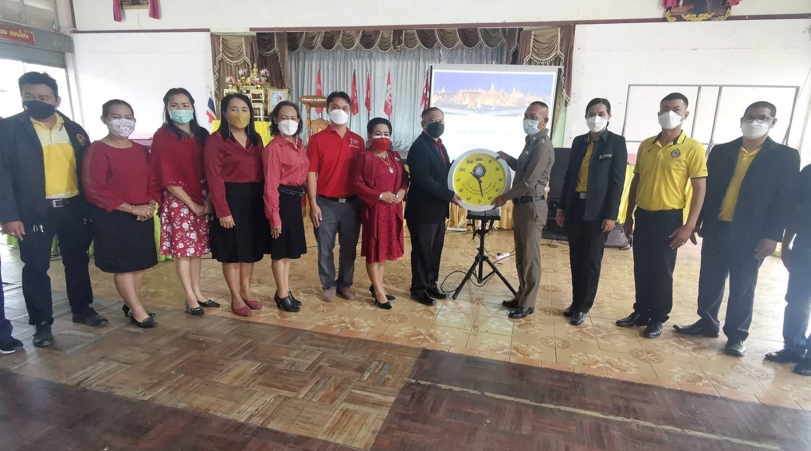 สันติบาลบุรีรัมย์ ปลุกจิตสำนึกเยาวชน นักเรียน ร.ร.เทศบาล​ 2  รัก-เทิดทูน-ปกป้องสถาบัน​ พระมหากษัตริย์
