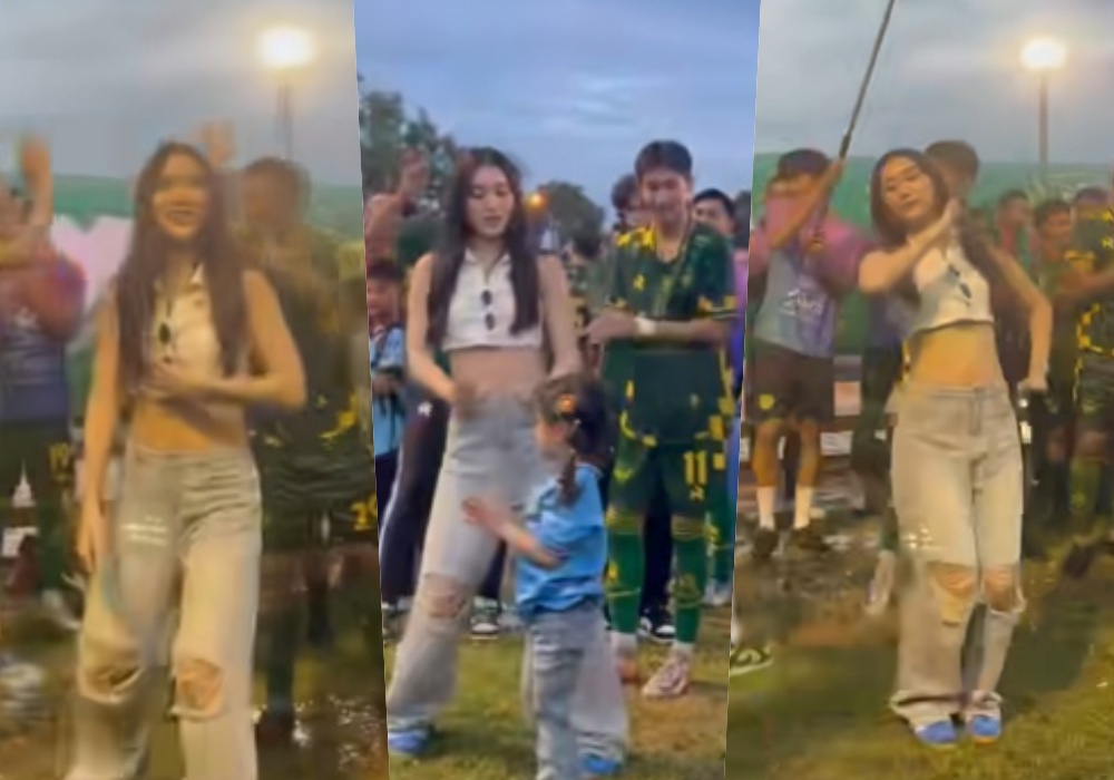 "เบสท์ คำสิงห์" กรี๊ดสุดเสียง หลัง "โบ๊ท คำสิงห์" น้องชายยิงประตูแรกในไทยลีก 3