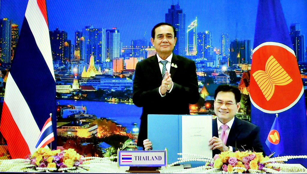 นายกฯ ร่วมยินดีลงนาม RCEP ยกระดับพัฒนาเศรษฐกิจภูมิภาคอาเซียน