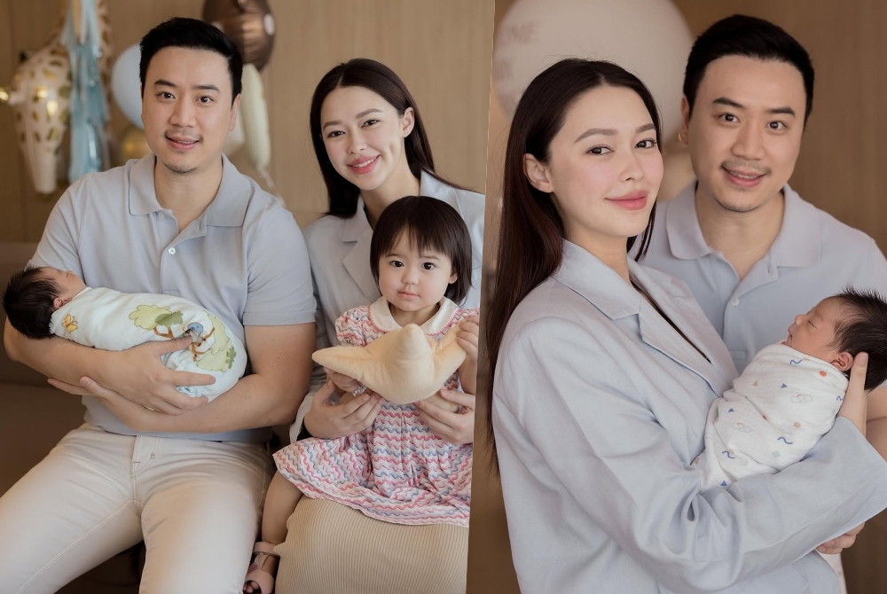 "แพทริเซีย" เปิดภาพ "น้องแพทริค" อวดโมเมนต์อบอุ่น4คนพ่อแม่ลูก
