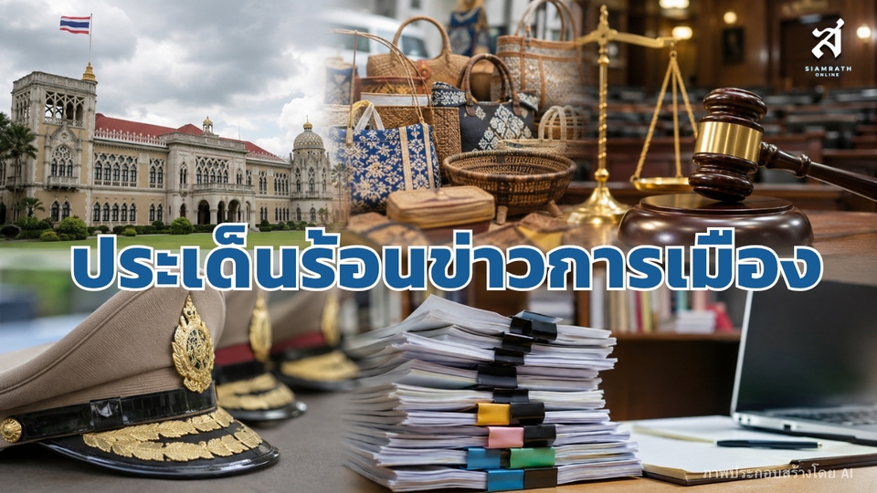 ประเด็นร้อนข่าวการเมือง วันที่ 10 สิงหาคม 2569