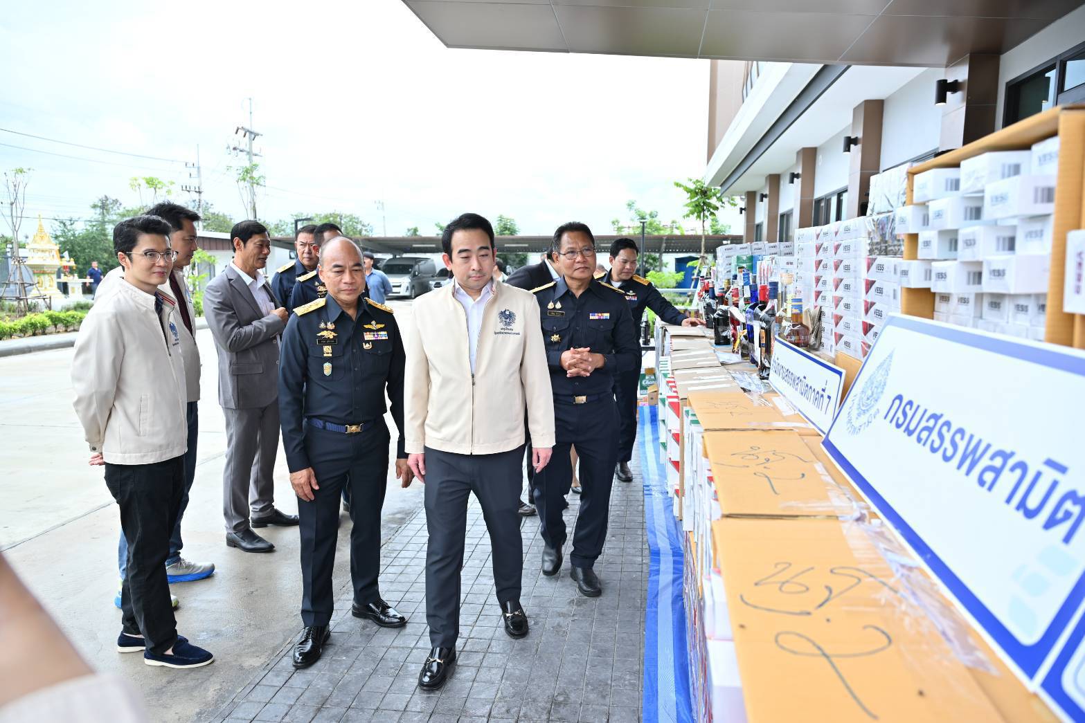 รมช.คลังขับเคลื่อนนโยบาย Zero Tolerance เผยผลปราบปรามบุหรี่เถื่อนยึดของกลางกว่า 35,000 ซองค่าปรับกว่า 4.7 ล้าน 