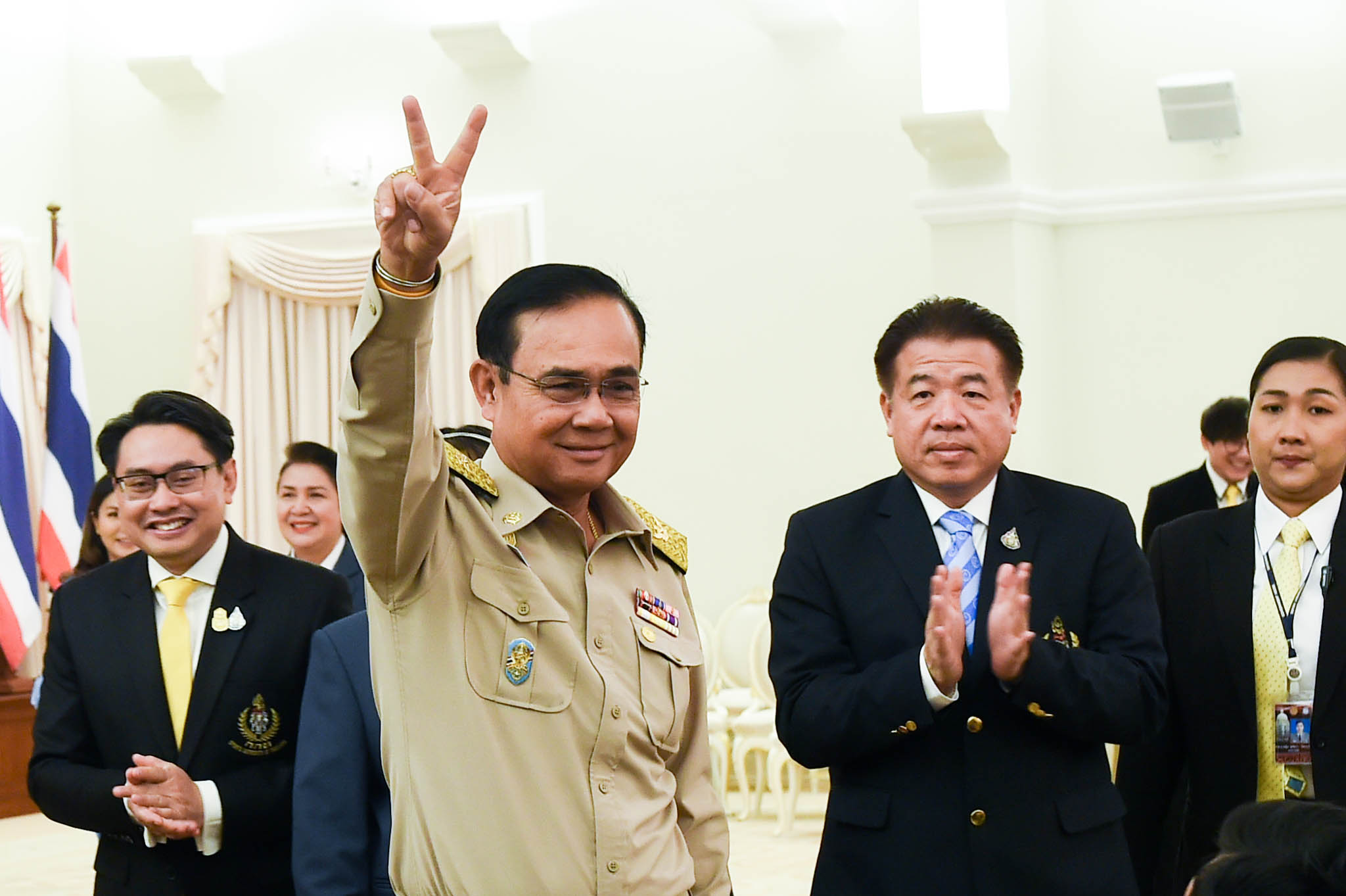 "นายกฯ"ป่วยไข้หวัด มอบโอวาท "นักกีฬาพาราลิมปิค" ขอให้มุ่งมั่น เอาชนะอุปสรรค เปรียบตัวเอง-รบ.ต้องอดทนแม้เจอปัญหา 