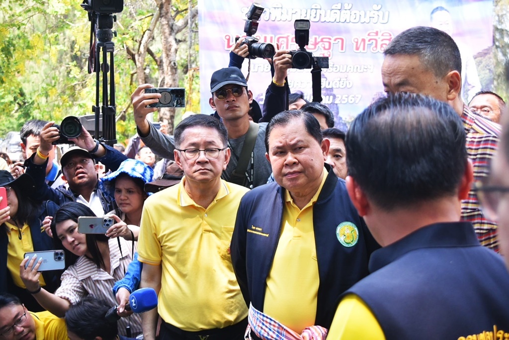 "รมช.ไชยา" ร่วมคณะนายกฯ ตรวจเยี่ยมจุดจัดงาน "มหกรรมพืชสวนโลกนครราชสีมา 2572"