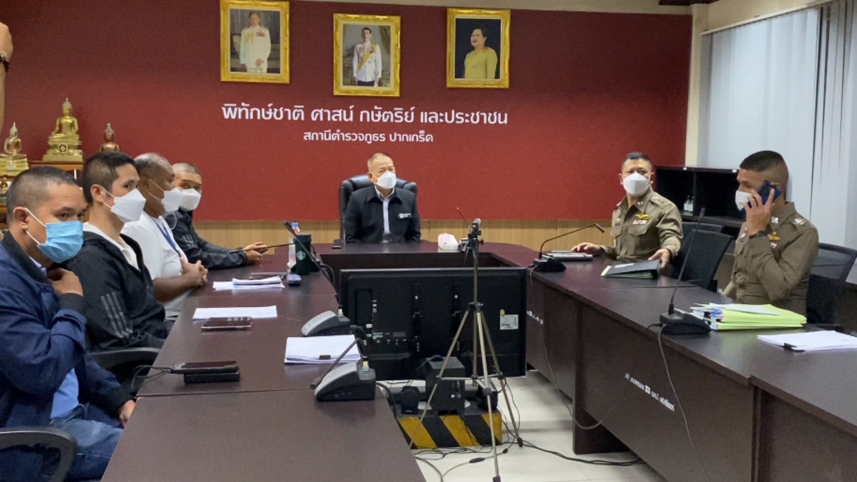 ผู้การนนท์ ประชุมเร่งติดตามปืนหลวง หลังถูก ด.ต.เชาวลิต ขโมยไปขาย