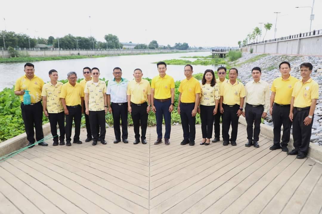 อ่างทองและบริษัทผลิตภัณฑ์-วัตถุก่อสร้างร่วมด้วยม.เกษตรศาสตร์กำแพงแสนมอบชีวภัณฑ์ควบคุมปริมาณผักตบชวาแก่อปท.