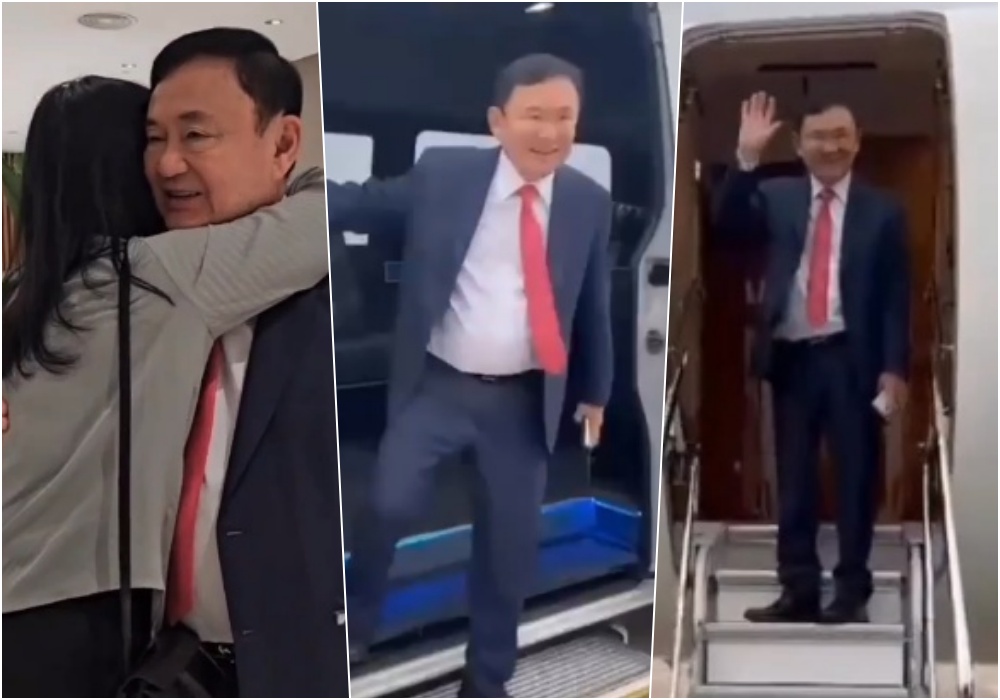  โชคดีนะคะพี่! "ยิ่งลักษณ์" โพสต์คลิปส่ง "ทักษิณ" ขึ้นเครื่องบินกลับไทย (มีคลิป)