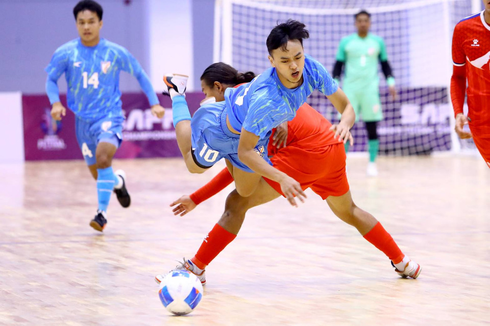 ดราม่า! อินเดียไล่เจ๊าเนปาลวินาทีสุดท้าย 3-3 ศึก SAFF Futsal 2026 ด้านปากีสถาน ฟอร์มดุอัด ศรีลังกา 5-
