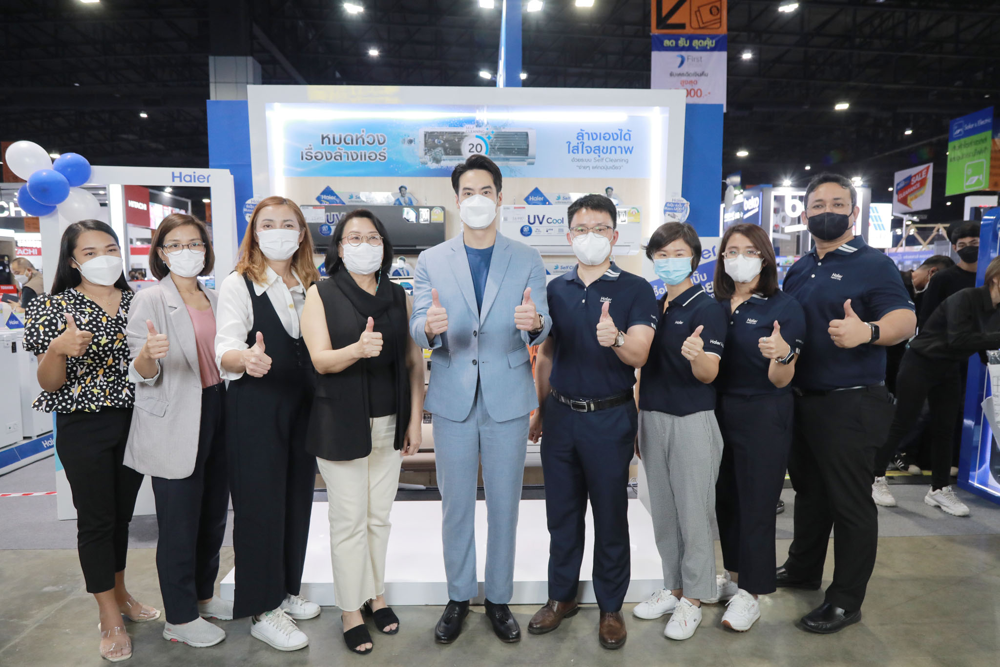 “ไฮเออร์” ขนสินค้าเครื่องใช้ไฟฟ้า ร่วมงาน “HomePro ELECTRIC EXPO” ลดแรงดับร้อนสูงสุด 40%