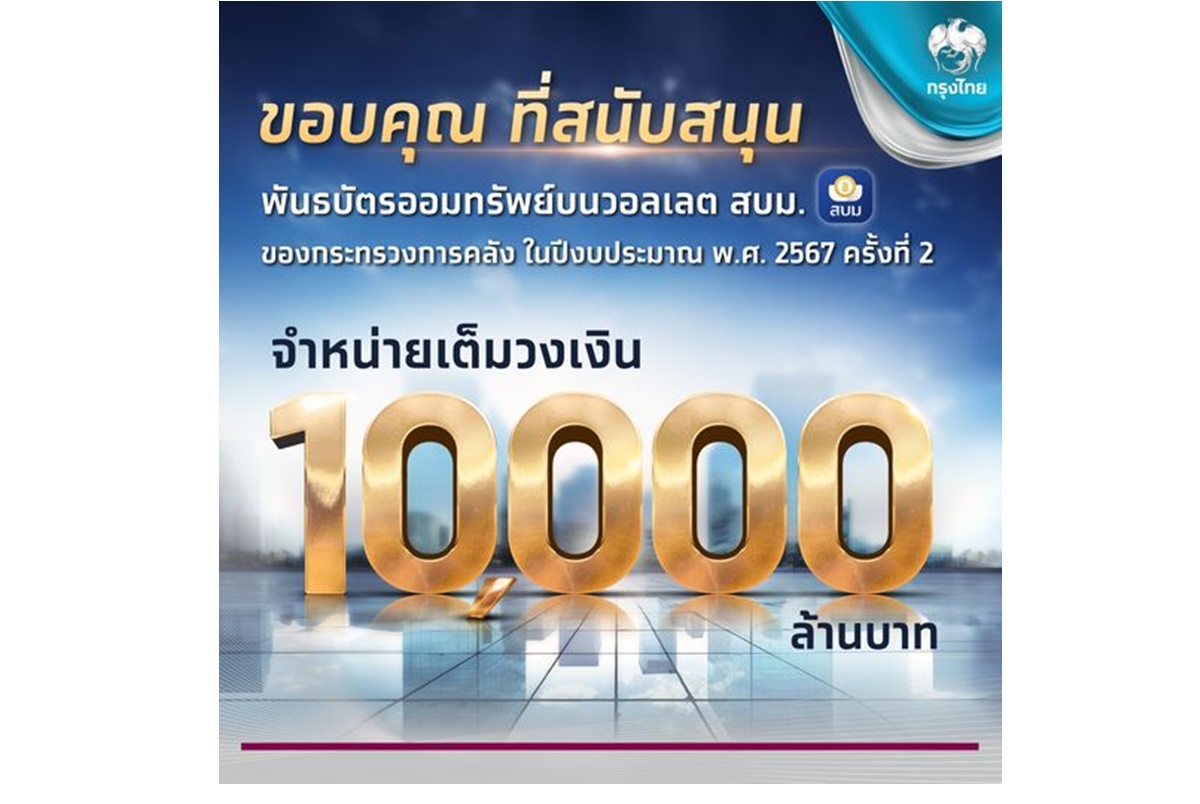 แค่ 29 วินาที พันธบัตรออมทรัพย์ 10,000 ล้านบาทขายเกลี้ยงบนแอปเป๋าตัง