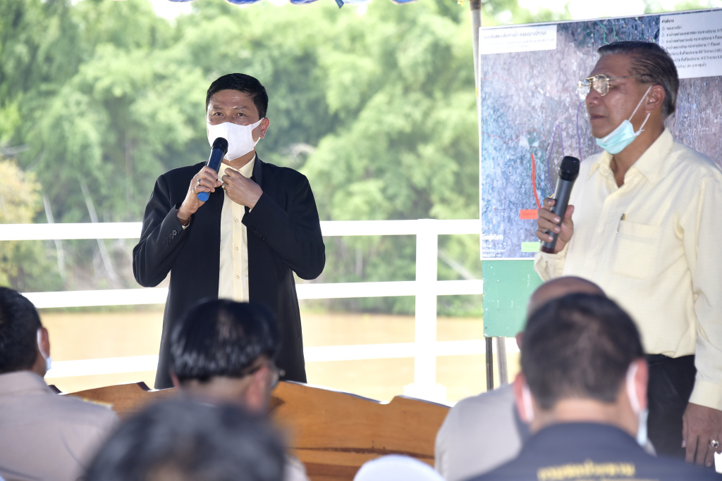 กรมชลฯ เดินเครื่องโครงการประตูระบายน้ำเขาชนกัน เร่งแก้น้ำแล้ง-น้ำท่วม