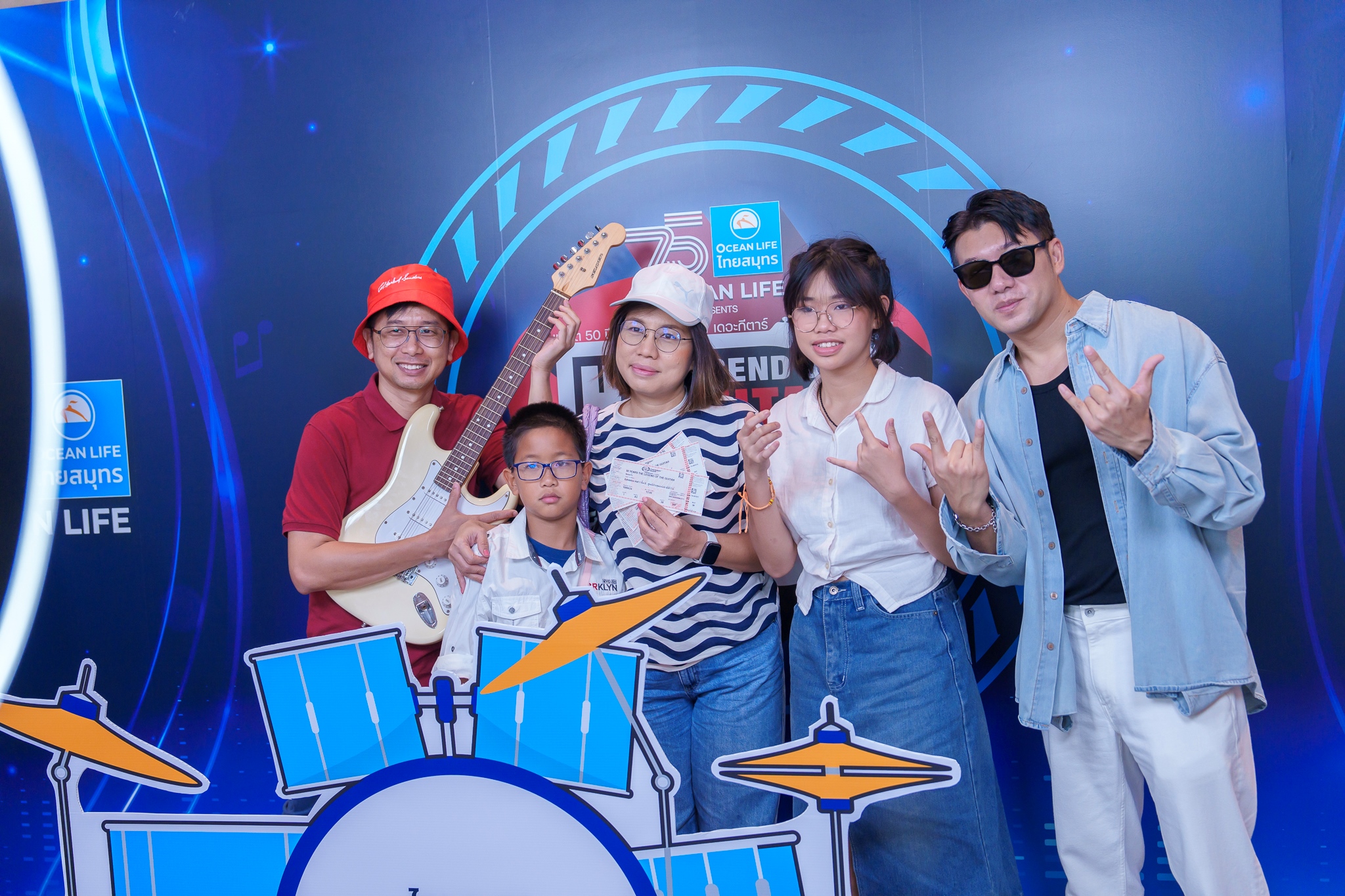 OCEAN LIFE ไทยสมุทร ชวน“มาริโอ้” ร่วมขอบคุณลูกค้าในคอนเสิร์ต “75 ปี OCEAN LIFE ไทยสมุทร Presents 50 ปี The Legend Of The Guitar”