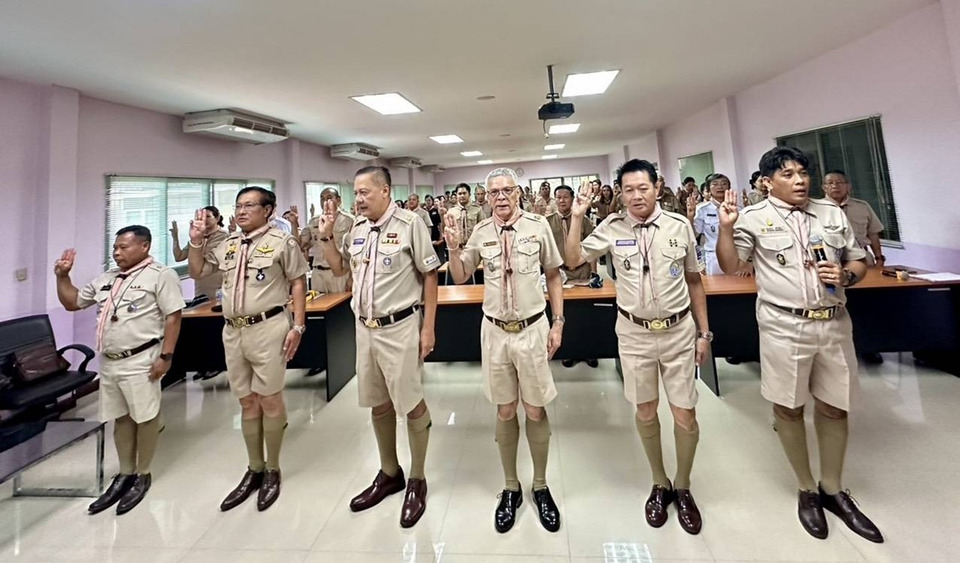 ผู้นำลูกเสือ 82 คน รับวูดแบดจ์ 2 ท่อน รุ่น 1010 ตอกย้ำอุดมการณ์ไทย